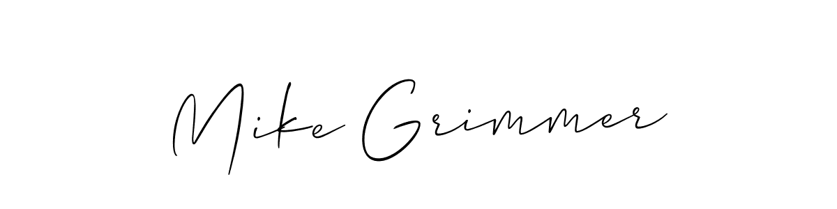 Make a beautiful signature design for name Mike Grimmer. Use this online signature maker to create a handwritten signature for free. Mike Grimmer signature style 2 images and pictures png