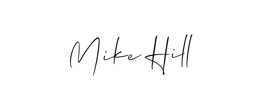 This is the best signature style for the Mike Hill name. Also you like these signature font (Allison_Script). Mix name signature. Mike Hill signature style 2 images and pictures png