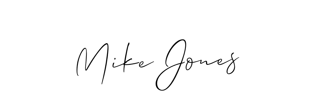 How to make Mike Jones signature? Allison_Script is a professional autograph style. Create handwritten signature for Mike Jones name. Mike Jones signature style 2 images and pictures png
