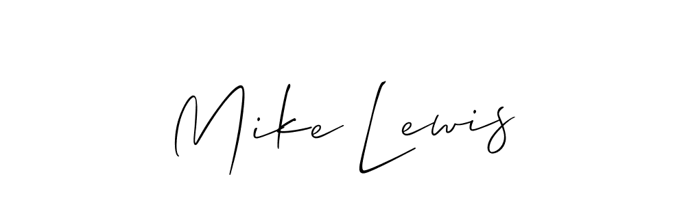 if you are searching for the best signature style for your name Mike Lewis. so please give up your signature search. here we have designed multiple signature styles  using Allison_Script. Mike Lewis signature style 2 images and pictures png