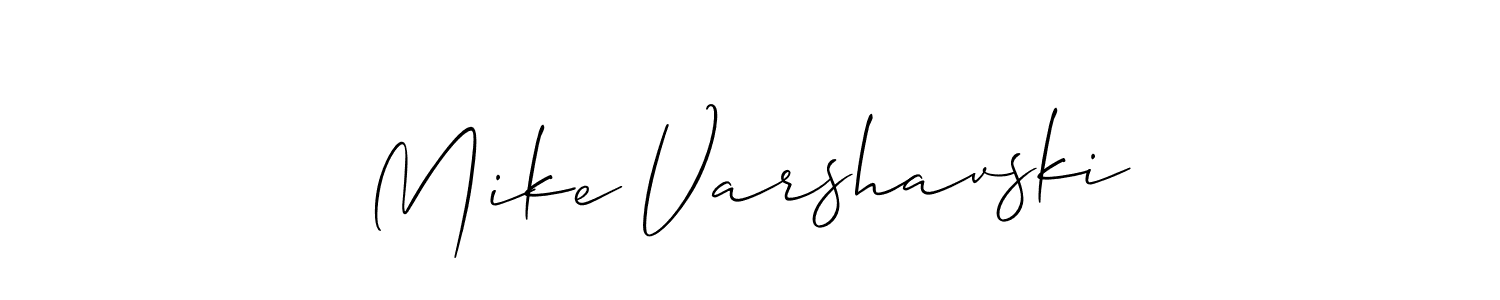 It looks lik you need a new signature style for name Mike Varshavski. Design unique handwritten (Allison_Script) signature with our free signature maker in just a few clicks. Mike Varshavski signature style 2 images and pictures png