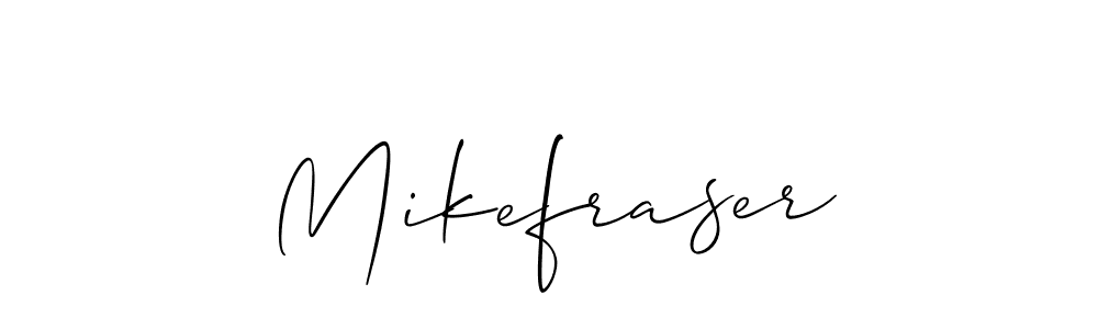Best and Professional Signature Style for Mikefraser. Allison_Script Best Signature Style Collection. Mikefraser signature style 2 images and pictures png
