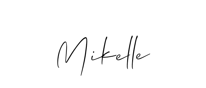 Once you've used our free online signature maker to create your best signature Allison_Script style, it's time to enjoy all of the benefits that Mikelle name signing documents. Mikelle signature style 2 images and pictures png