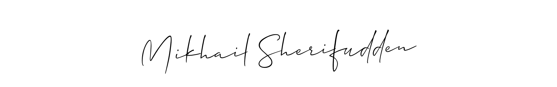 Once you've used our free online signature maker to create your best signature Allison_Script style, it's time to enjoy all of the benefits that Mikhail Sherifudden name signing documents. Mikhail Sherifudden signature style 2 images and pictures png