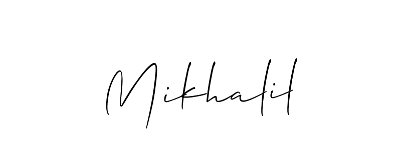 Check out images of Autograph of Mikhalil name. Actor Mikhalil Signature Style. Allison_Script is a professional sign style online. Mikhalil signature style 2 images and pictures png