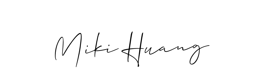 See photos of Miki Huang official signature by Spectra . Check more albums & portfolios. Read reviews & check more about Allison_Script font. Miki Huang signature style 2 images and pictures png