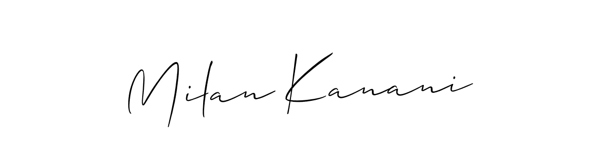 Here are the top 10 professional signature styles for the name Milan Kanani. These are the best autograph styles you can use for your name. Milan Kanani signature style 2 images and pictures png