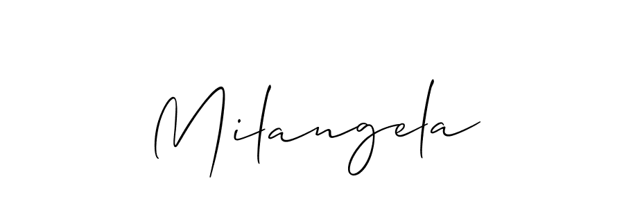 This is the best signature style for the Milangela name. Also you like these signature font (Allison_Script). Mix name signature. Milangela signature style 2 images and pictures png