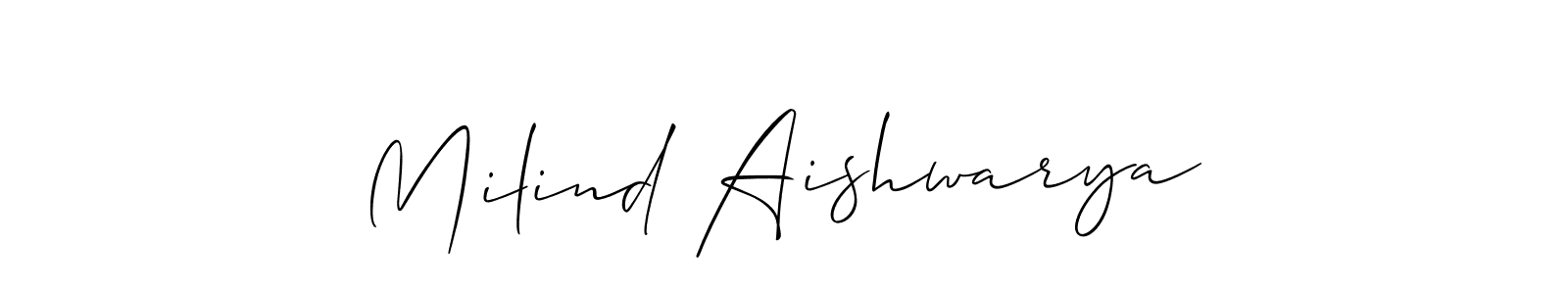 92+ Milind Aishwarya Name Signature Style Ideas | Unique E-Sign
