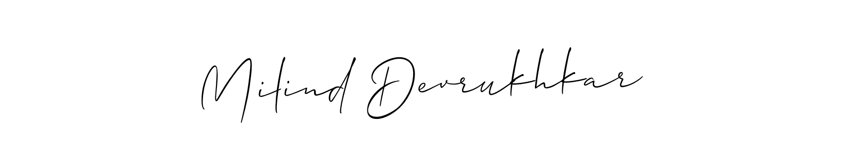 Once you've used our free online signature maker to create your best signature Allison_Script style, it's time to enjoy all of the benefits that Milind Devrukhkar name signing documents. Milind Devrukhkar signature style 2 images and pictures png