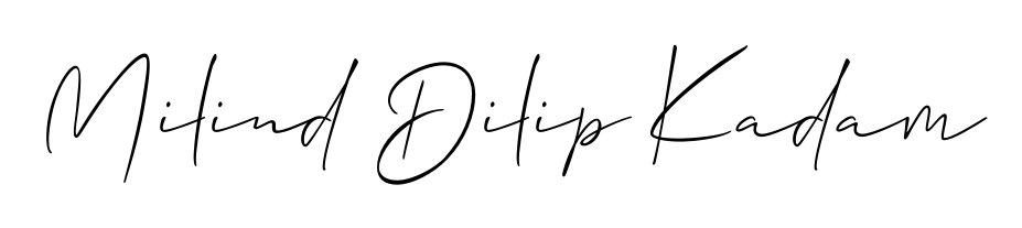 Milind Dilip Kadam stylish signature style. Best Handwritten Sign (Allison_Script) for my name. Handwritten Signature Collection Ideas for my name Milind Dilip Kadam. Milind Dilip Kadam signature style 2 images and pictures png