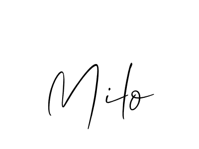 Here are the top 10 professional signature styles for the name Milo. These are the best autograph styles you can use for your name. Milo signature style 2 images and pictures png