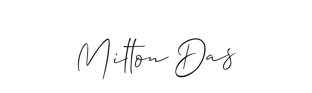 Milton Das stylish signature style. Best Handwritten Sign (Allison_Script) for my name. Handwritten Signature Collection Ideas for my name Milton Das. Milton Das signature style 2 images and pictures png