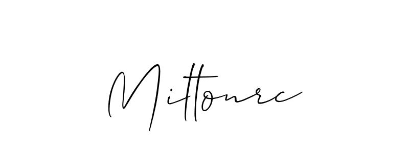 You can use this online signature creator to create a handwritten signature for the name Miltonrc. This is the best online autograph maker. Miltonrc signature style 2 images and pictures png