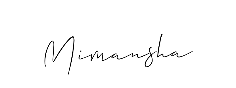 This is the best signature style for the Mimansha name. Also you like these signature font (Allison_Script). Mix name signature. Mimansha signature style 2 images and pictures png