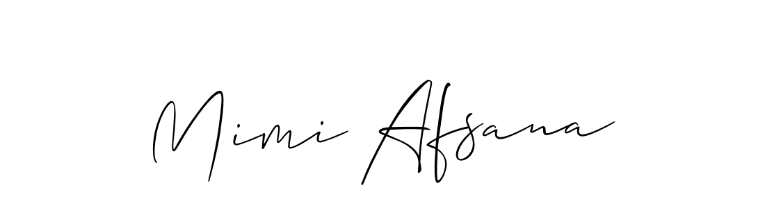 Similarly Allison_Script is the best handwritten signature design. Signature creator online .You can use it as an online autograph creator for name Mimi Afsana. Mimi Afsana signature style 2 images and pictures png