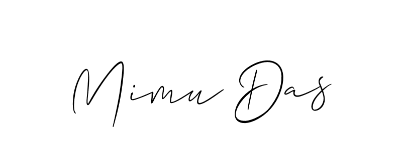 Best and Professional Signature Style for Mimu Das. Allison_Script Best Signature Style Collection. Mimu Das signature style 2 images and pictures png