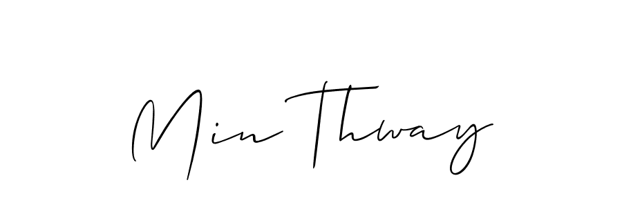 You can use this online signature creator to create a handwritten signature for the name Min Thway. This is the best online autograph maker. Min Thway signature style 2 images and pictures png
