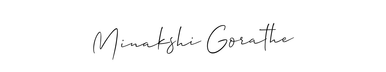 Here are the top 10 professional signature styles for the name Minakshi Gorathe. These are the best autograph styles you can use for your name. Minakshi Gorathe signature style 2 images and pictures png