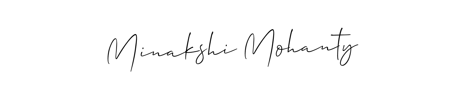 This is the best signature style for the Minakshi Mohanty name. Also you like these signature font (Allison_Script). Mix name signature. Minakshi Mohanty signature style 2 images and pictures png