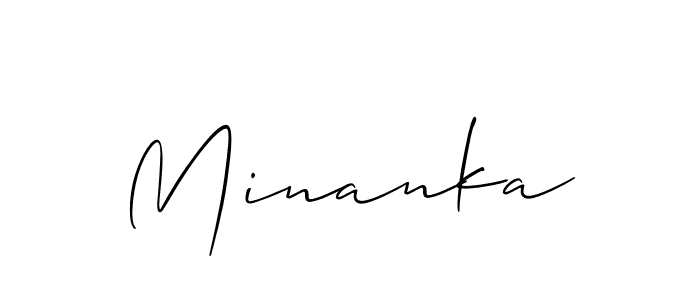 Here are the top 10 professional signature styles for the name Minanka. These are the best autograph styles you can use for your name. Minanka signature style 2 images and pictures png