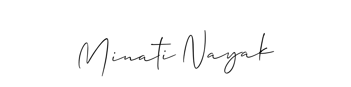 Best and Professional Signature Style for Minati Nayak. Allison_Script Best Signature Style Collection. Minati Nayak signature style 2 images and pictures png