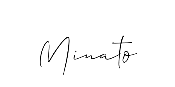 if you are searching for the best signature style for your name Minato. so please give up your signature search. here we have designed multiple signature styles  using Allison_Script. Minato signature style 2 images and pictures png