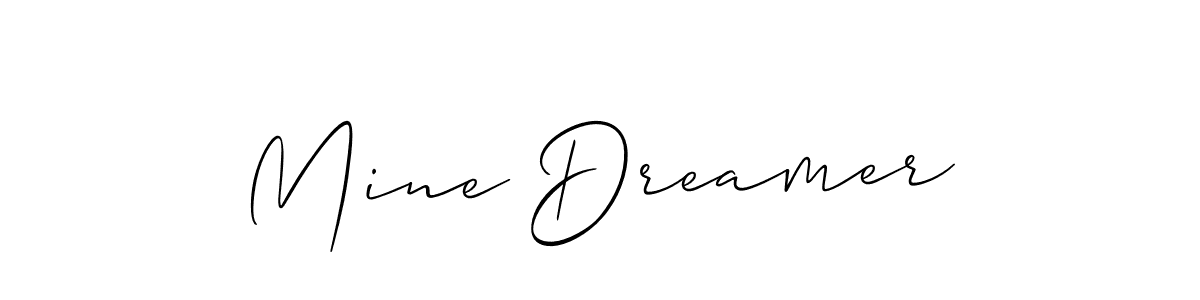 This is the best signature style for the Mine Dreamer name. Also you like these signature font (Allison_Script). Mix name signature. Mine Dreamer signature style 2 images and pictures png