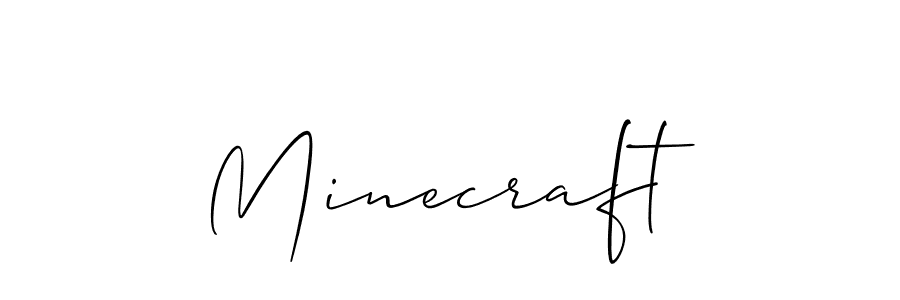 The best way (Allison_Script) to make a short signature is to pick only two or three words in your name. The name Minecraft include a total of six letters. For converting this name. Minecraft signature style 2 images and pictures png