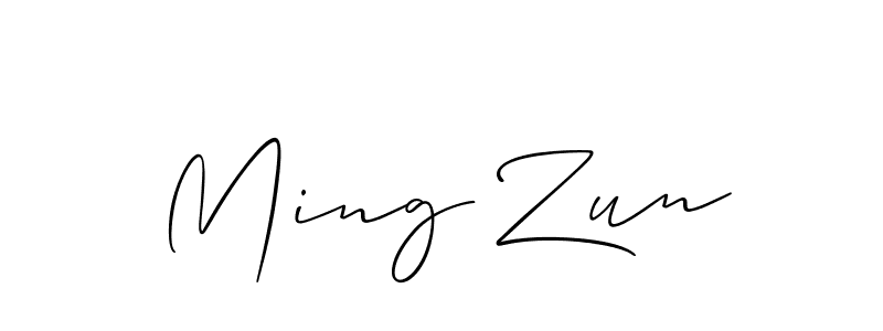 This is the best signature style for the Ming Zun name. Also you like these signature font (Allison_Script). Mix name signature. Ming Zun signature style 2 images and pictures png