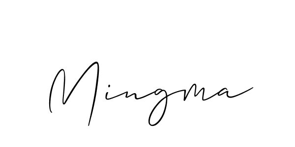 Once you've used our free online signature maker to create your best signature Allison_Script style, it's time to enjoy all of the benefits that Mingma name signing documents. Mingma signature style 2 images and pictures png