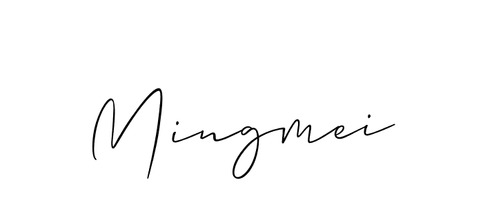 Make a beautiful signature design for name Mingmei. Use this online signature maker to create a handwritten signature for free. Mingmei signature style 2 images and pictures png