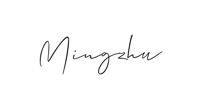 This is the best signature style for the Mingzhu name. Also you like these signature font (Allison_Script). Mix name signature. Mingzhu signature style 2 images and pictures png