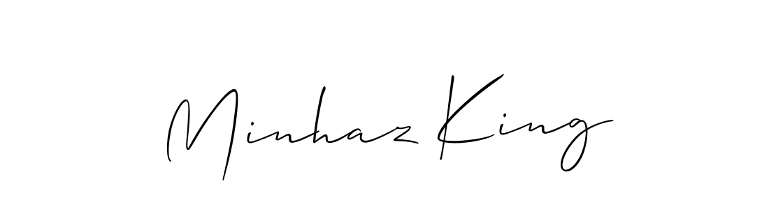 See photos of Minhaz King official signature by Spectra . Check more albums & portfolios. Read reviews & check more about Allison_Script font. Minhaz King signature style 2 images and pictures png