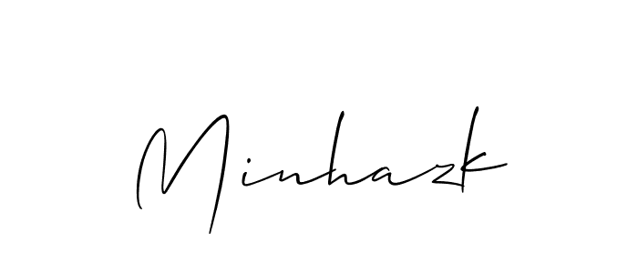 You can use this online signature creator to create a handwritten signature for the name Minhazk. This is the best online autograph maker. Minhazk signature style 2 images and pictures png