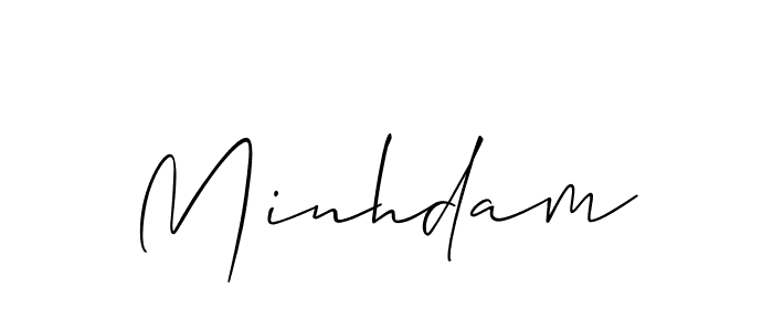 Here are the top 10 professional signature styles for the name Minhdam. These are the best autograph styles you can use for your name. Minhdam signature style 2 images and pictures png