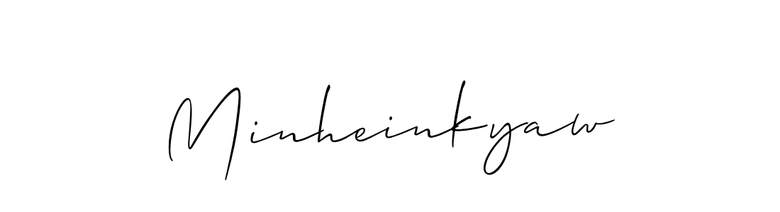 This is the best signature style for the Minheinkyaw name. Also you like these signature font (Allison_Script). Mix name signature. Minheinkyaw signature style 2 images and pictures png