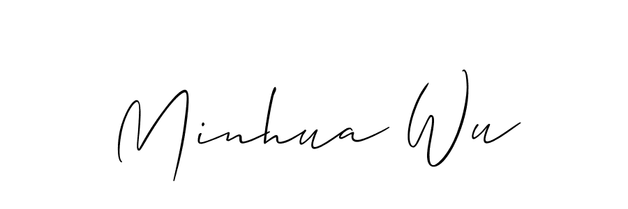 You can use this online signature creator to create a handwritten signature for the name Minhua Wu. This is the best online autograph maker. Minhua Wu signature style 2 images and pictures png