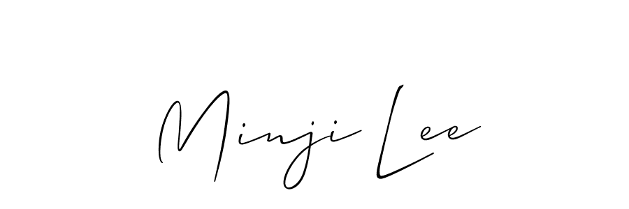 This is the best signature style for the Minji Lee name. Also you like these signature font (Allison_Script). Mix name signature. Minji Lee signature style 2 images and pictures png