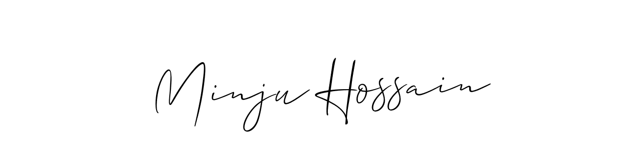 Here are the top 10 professional signature styles for the name Minju Hossain. These are the best autograph styles you can use for your name. Minju Hossain signature style 2 images and pictures png