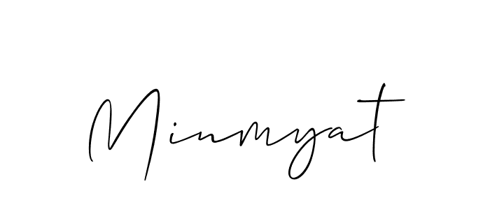 Also we have Minmyat name is the best signature style. Create professional handwritten signature collection using Allison_Script autograph style. Minmyat signature style 2 images and pictures png