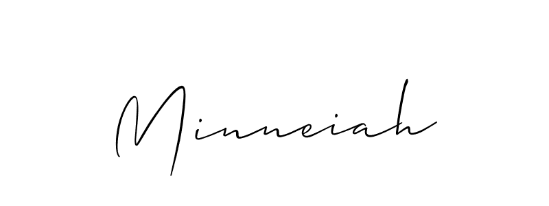 Here are the top 10 professional signature styles for the name Minneiah. These are the best autograph styles you can use for your name. Minneiah signature style 2 images and pictures png