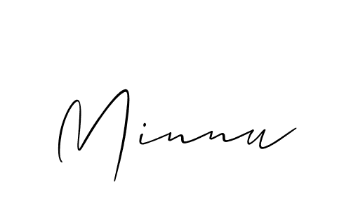 Also You can easily find your signature by using the search form. We will create Minnu name handwritten signature images for you free of cost using Allison_Script sign style. Minnu signature style 2 images and pictures png