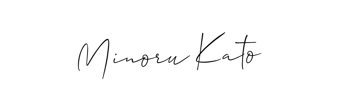 if you are searching for the best signature style for your name Minoru Kato. so please give up your signature search. here we have designed multiple signature styles  using Allison_Script. Minoru Kato signature style 2 images and pictures png