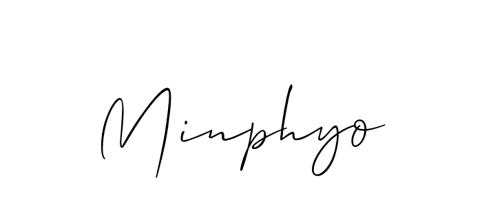 Minphyo stylish signature style. Best Handwritten Sign (Allison_Script) for my name. Handwritten Signature Collection Ideas for my name Minphyo. Minphyo signature style 2 images and pictures png