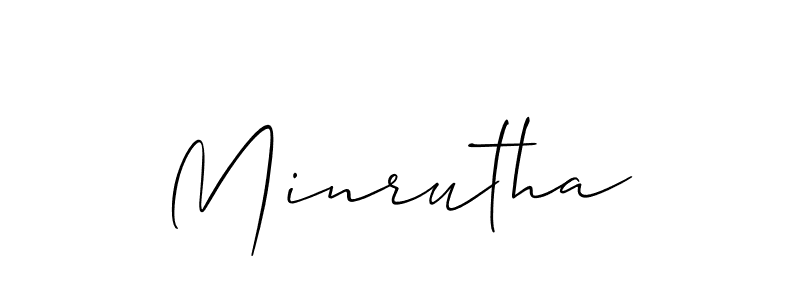 Here are the top 10 professional signature styles for the name Minrutha. These are the best autograph styles you can use for your name. Minrutha signature style 2 images and pictures png