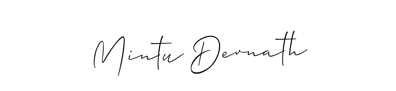 Make a beautiful signature design for name Mintu Devnath. Use this online signature maker to create a handwritten signature for free. Mintu Devnath signature style 2 images and pictures png
