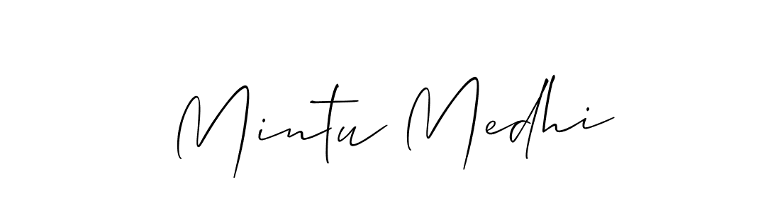 Here are the top 10 professional signature styles for the name Mintu Medhi. These are the best autograph styles you can use for your name. Mintu Medhi signature style 2 images and pictures png