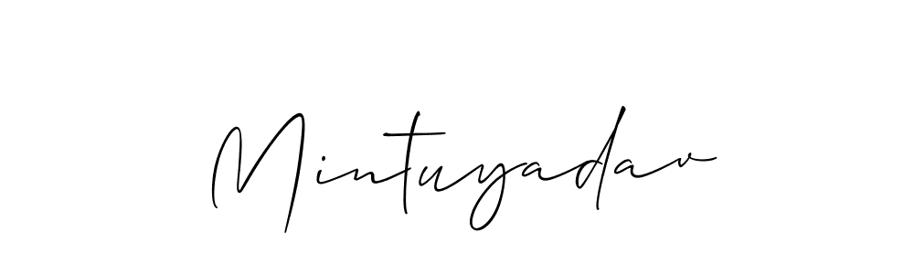 Here are the top 10 professional signature styles for the name Mintuyadav. These are the best autograph styles you can use for your name. Mintuyadav signature style 2 images and pictures png