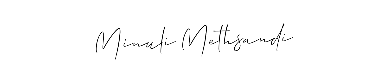 See photos of Minuli Methsandi official signature by Spectra . Check more albums & portfolios. Read reviews & check more about Allison_Script font. Minuli Methsandi signature style 2 images and pictures png